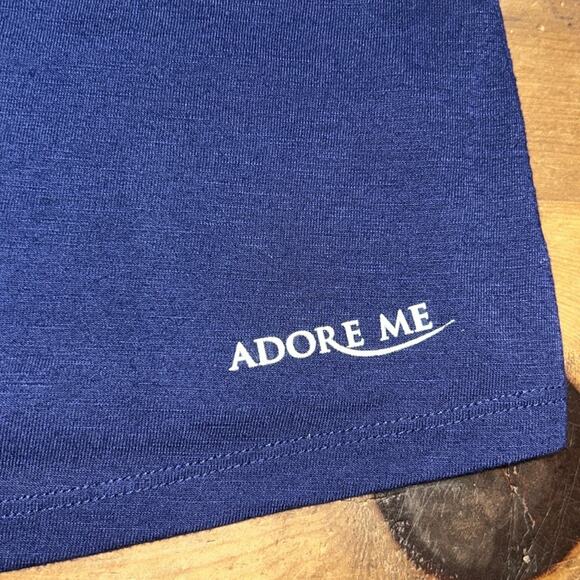 Woman’s Adore Me Blue with Lace Cami X-Large - Picture 4 of 6